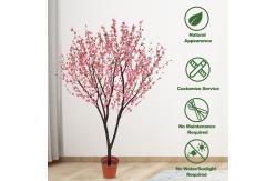 China 180cm Potted Cherry Blossom Tree Decoration Plant Artificial Flower Bonsai supplier
