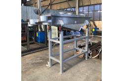 China Stainless Steel Linear Vibrating Sieve Tea Grain Salt Vibrating Screen supplier