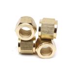 Sandblasting anodizing CNC Brass Parts OEM Service Brass Nut Bolt for sale