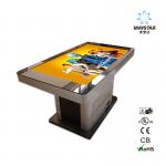 WIFI Android Floor Standing Kiosk , Digital Display Kiosk Multi Language Support for sale