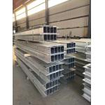Hot Rolled Galvanised Steel C Section Posts PFC 100 X 50 Beams for sale