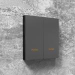 Home 24V DC Knx Wall Switch , Multi Gang Knx Push Button Switch