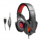 20KHz Wired Gaming Headphone Adjustable Foldable Stereo Earphones For Computer for sale
