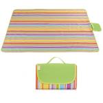 Fold Up Waterproof Picnic Blanket Environmental Protection With Velcro Design for sale