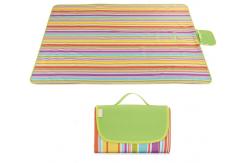 China Fold Up Waterproof Picnic Blanket Environmental Protection With Velcro Design supplier