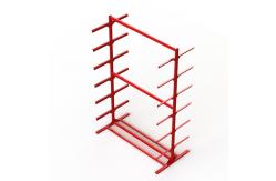 China Double Sides 12 Layers Car Bumper Rack With Adjustable Arms supplier