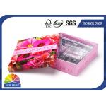 CMYK Printing Plastic Tray Custom Paper Gift Box for Cosmetic Skincare Promotional for sale