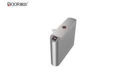 China Access Control Acrylic Arm Bi - Directional Flap Barrier Gate supplier