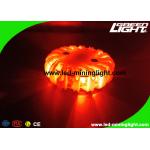 Custom Waterproof Led Warning Light Rechargeable Orange Color 3 Year Shelf Life for sale