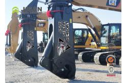 China Metal Demolition Hydraulic Scrap Shear For 20 Tons Excavator supplier