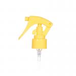 Yellow Color 24 / 410 Plastic Mini Trigger Sprayer With Plectrum Design for sale