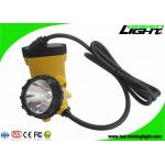 3W Cree LED Mining Hard Hat Lights 25000Lux Four Lighting Levels With Low Power Warning for sale
