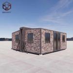 Luxury Waterproof Prefabricated Steel Foldable Container House Homes Customizable