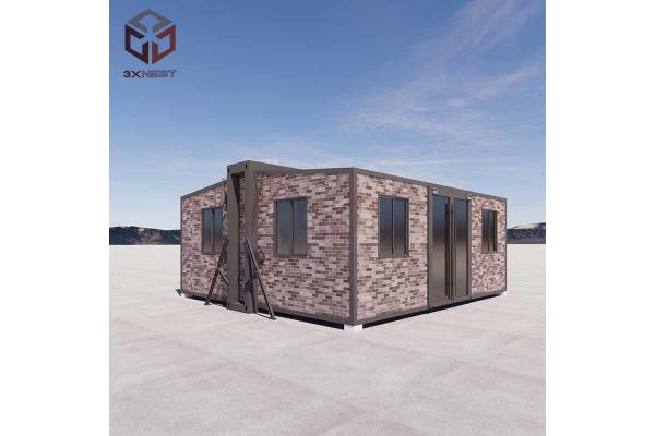 700mm Modern Prefab Folding House with Steel Structure