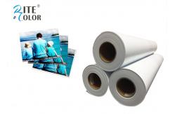 China 42 Width RC Glossy Photo Paper , White Inkjet Photographic Paper Roll supplier
