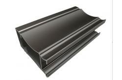 China Matt Champagne Anodized Aluminum Window Profiles 6063 Extruded Profiles supplier