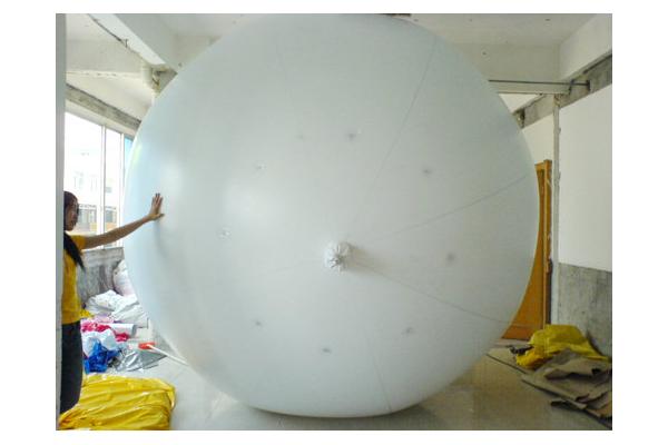 inflatable helium balloon in the sky