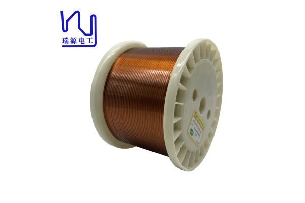 High Temperature Insulated Copper Wire ROHS Certified Rectangular 0.25mm