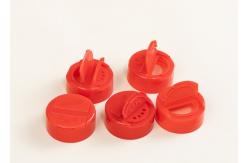 China Non Spill Butterfly Salt Pepper Plastic Shaker Cap With Dual Opening supplier