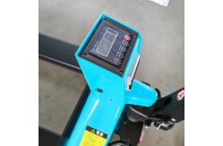 China Manual Hand Pallet Truck With Printer and digital pallet scale supplier