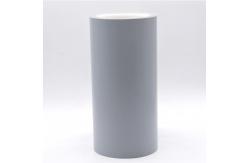 China Matte Gray Anti Static Label Material 1 Mil Permanent Adhesive Polyimide With Glassine supplier