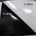 White High Gloss  Exterior Removable Self Adhesive Vinyl Exhaust Groove Film 130G for sale