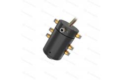 China ISO 4 Passage Rotary Union Pneumatic 24 Circuits 2A For Cleanrooms supplier
