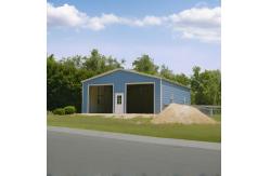 China Contemporary Steel Structure Warehouse Commercial Steel Building Workshop Garage supplier