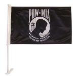 Pow Flagolden car flags screen printed high quality for sale