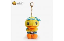 China Cute Duck Cotton Plush Toys Keychain For Collection OEM ODM supplier