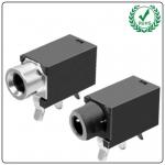 Silver Tone / Black Audio Connector 3.5mm Pcb PJ30160 PJ3016C for sale