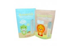 China 9oz 255g 74 Microns Zipper Packaging Pouch For Bread Crumbs With Window supplier