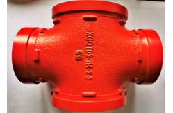 China 2.5Mpa Grooved Cross Tee Fire Fighting Pipe Fittings DIN2950 supplier