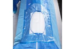 China Disposable Surgical Caesarean Drape With Fluid Repellent Function And Anti Tear Treatment supplier