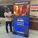 75 Inch Outdoor Floor Standing Digital Signage Kiosk 86 Inch LED Video Wall Adversiting Screen for sale