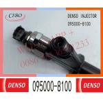 Diesel Common Rail Fuel Injector 095000-8100 VG1096080010 For HOWO Truck