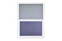 China Laminated Glass 3mm Thickness UPVC Single Hung Window Windproof Easy To Clean supplier