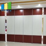Soundproof Decorative Material Folding Movable Partition Walls With Installation for sale