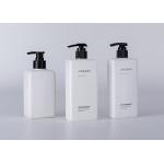 500ml Shower Gel HDPE Shampoo Bottle With Lotion Pump for sale
