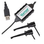 Pepperl Fuchs Viator USB HART Interface HM-PF-USB-010031 Polarity Insensitive Test Clips for sale