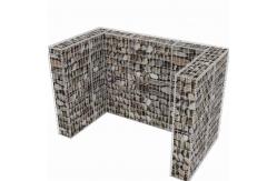 China 4mm Welded Gabion Bin Surround Steel Waste Container Enclosures supplier