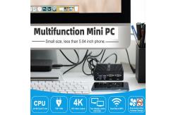 China Fanless Industrial Desktop Mini Computers PC J4125 N5105 8GB RAM supplier