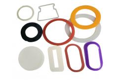 China Food Grade Silicone Rubber Gaskets Aging Resistant Mechanical Use With Long Life Span supplier