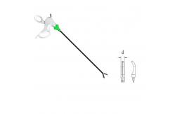 China ISO Disposable Laparoscopic Instruments Stainless Steel With White Handle supplier