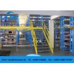 Durable Mezzanine Warehouse System , Powder Coated Metal Mezzanine Systems
