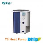 17KW R410a Residential Fixed Speed Swimming Pool Heat Pump For Cooling Heating for sale