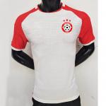Twill / Plain Pattern Thai Quality Football Jersey Red And White Men'S Football Uniform for sale