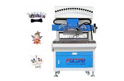 China Full Automatic Rubber Making Machine 220V For Pvc Rubber Patch Logo Making supplier