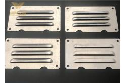 China Ss304 And Aluminum Louver Punch Perforated Metal Plate Sheet Rainproof Blind supplier