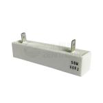 China 50W 60Ohm Non Flammable Resistor Ceramic Cement Encased Power manufacturer